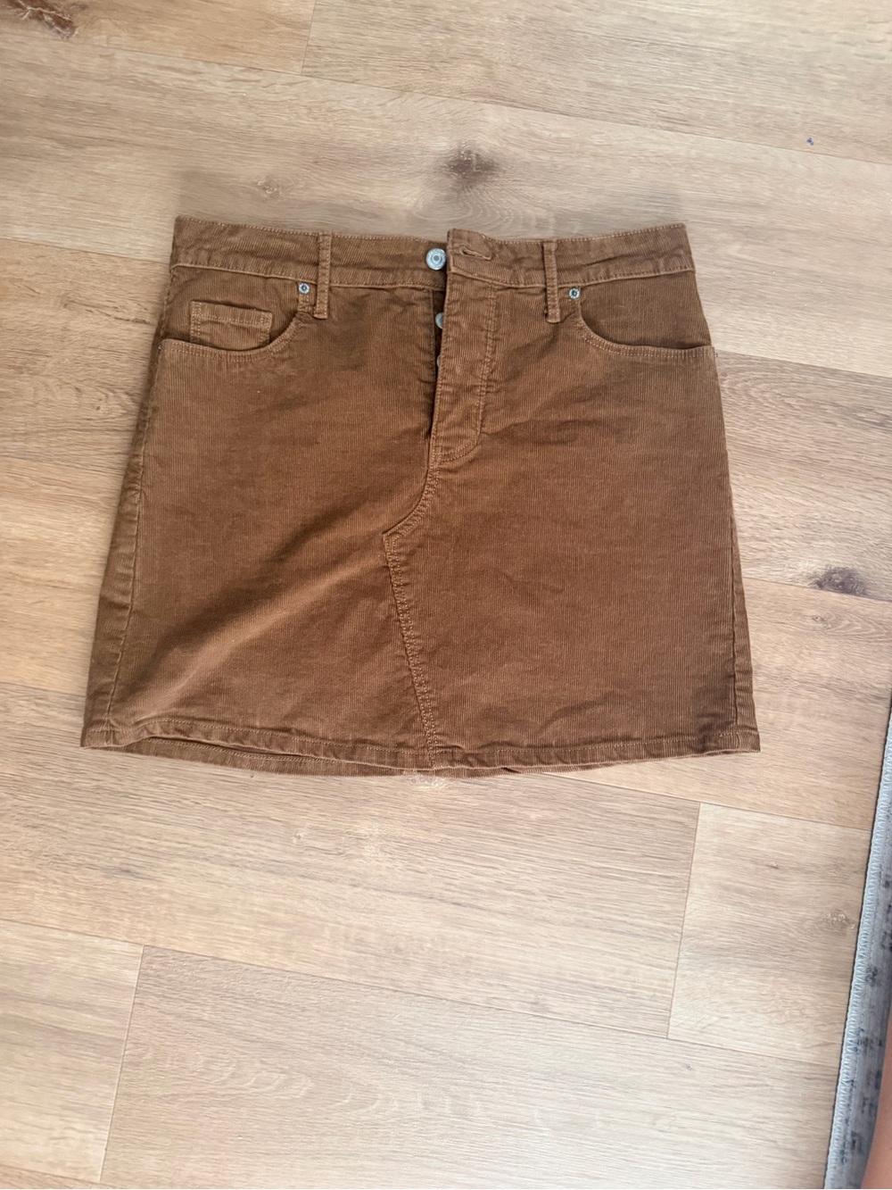 Old Navy Brown Corduroy Mini Skirt